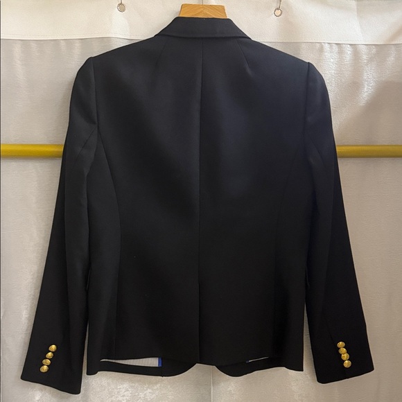 J. Crew Black and White Striped Garment - Picture 5 of 7